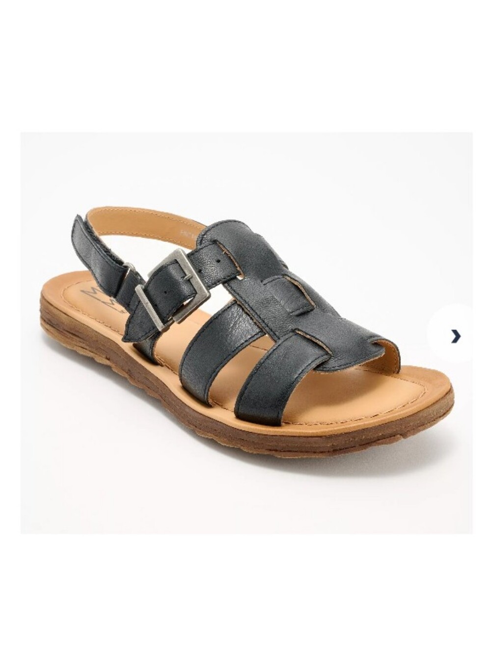 Miz Mooz Leather Backstrap Fintan Sandal